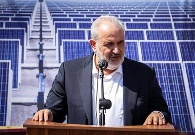 مخزن آب 10 هزار متر مکعبی نسیم شهر با حضور وزیر نیرو افتتاح شد
