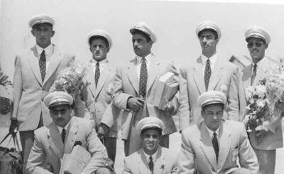 لباس فرم کاروان اعزامی ورزش ایران به المپیک لندن ۱۹۴۸(عکس)