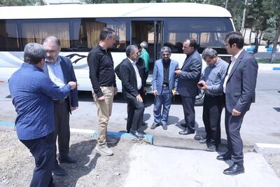 بازرس کل استان قزوین از پروژه های شهرداری محمدیه بازدید کرد