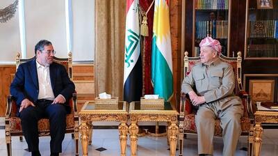 دیدار یک هیأت ایرانی با مسعود بارزانی