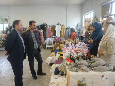 برگزاری نمایشگاه مهارت و صنایع دستی در بندرانزلی