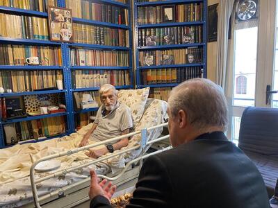 عیادت از پرویز خرستد