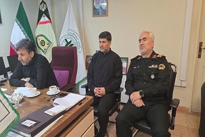  بازدید فرمانده یگان‌های حفاظتی فراجا از یگان حفاظت سازمان محیط زیست