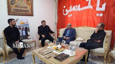 دیدار دبیر مجمع تشخیص مصلحت نظام با خانواده سرلشکر شهید مهدی ربانی