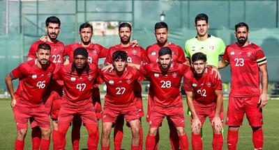 ترکیب پرسپولیس مقابل ایغدیر اسپور ترکیه اعلام شد - پارس فوتبال