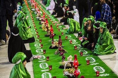 مشهد میزبان برپایی سفره حضرت رقیه(س)