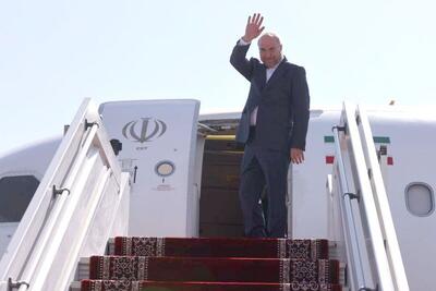 قالیباف تهران را به مقصد ژنو ترک کرد