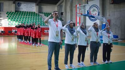 پیروزی دختران ایران در نخستین بازی رقابت‌های بسکتبال غرب آسیا