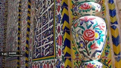 کاشی‌های هفت‌رنگ قم جلوه‌ای از اصالت هنر