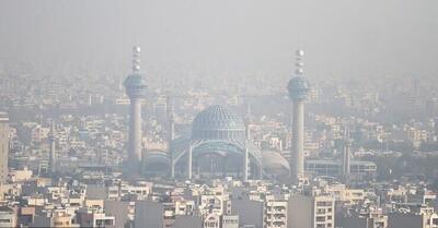 هوای 2 منطقه و یک شهر اصفهان بر مدار قرمز آلودگی