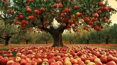 فرآیند کاشت، برداشت و فرآوری هزاران تن سیب در آمریکا (فیلم)