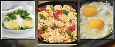 تخم‌مرغ آب‌پز، تخم‌مرغ هم‌زده یا نیمرو: کدام روش پخت سالم‌تر است و چرا؟