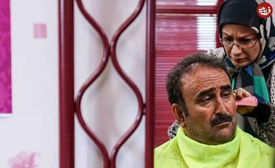 چهره ها در زمان؛ «بهتاش و بهبود فریبا» در پشت صحنه سریال پایتخت 6؛ سال 98