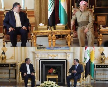 استاندار آذربایجان غربی در اربیل با مقامات ارشد اقلیم کردستان عراق دیدار کرد