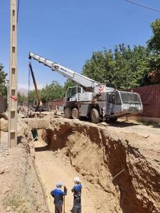 پیشرفت ۶۷ درصدی پروژه انتقال آب زیاران به بیلقان