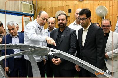 بازدید دادستان تهران از سایپا با محور حمایت از تولید ملی / قدردانی دادستان تهران از مدیران و کارکنان سایپا