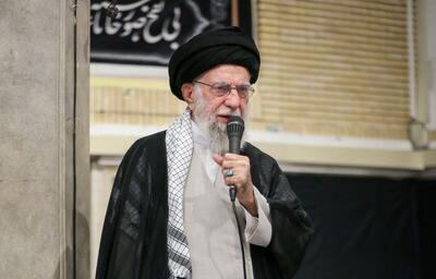 سخنرانی ایستاده رهبر انقلاب برای مردم داغدار جنگ ۱۲روزه