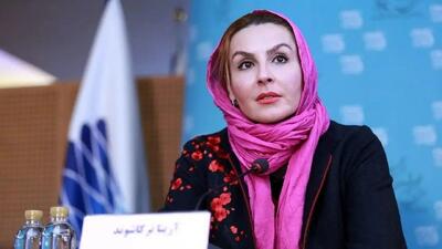 عکس؛ آزیتا ترکاشوند و بهمن دان در دیدار امروز با رهبر انقلاب