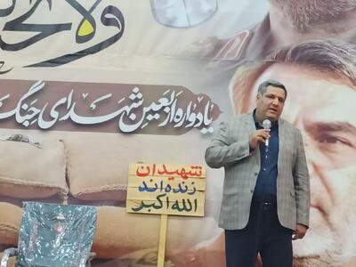 فرماندار تربت‌ حیدریه: دشمن با جنگ روانی در پی جبران شکست خود است