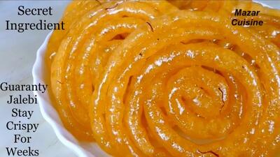 طرز تهیه زولبیا:: آموزش اشپزی:: پخت سریع و اسان