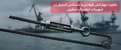 تفاوت مهارکش فولادی و استنلس استیل در تجهیزات لیفتینگ جرثقیل