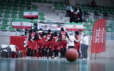 دختران زیر ١٦ سال بسکتبال فینالیست غرب آسیا شدند