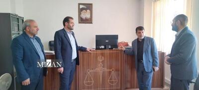 رئیس کل دادگستری آذربایجان شرقی از دادگستری شهرستان کلیبر بازدید کرد