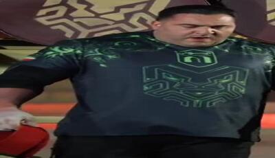انفجار قدرت: رامین فرج‌نژاد در آیتم وایکینگ  مردان آهنین  تاریخ‌ساز شد