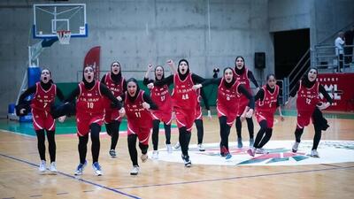 دومین برد دختران بسکتبال ایران در غرب آسیا و صعود به فینال - پارس فوتبال