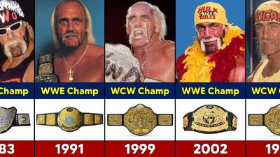 مروری بر تمام کمربندهای قهرمانی هالک هوگان در WWE و WCW - پارس فوتبال