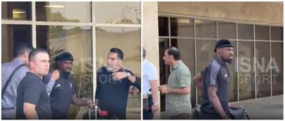 سرژ اوریه با پرسپولیس به تهران آمد / عکس - پارس فوتبال