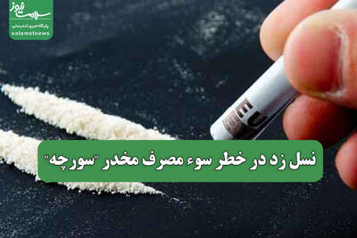 نسل زد در خطر سوء مصرف مخدر  سورچه