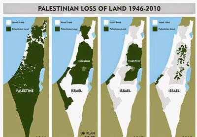از اشغال کامل تا طرح دودولتی؛ صهیونیست‌ها چطور فلسطین را بلعیدند؟ - تسنیم