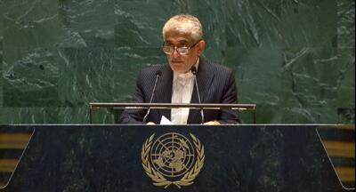 ایران خواستار آتش‌بس در غزه، صلح عادلانه و پایدارو عضویت کامل فلسطین در سازمان ملل شد