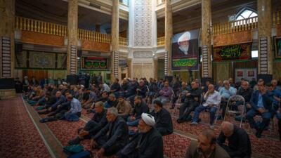 مراسم ترحیم آیت الله نعیم آبادی در تهران