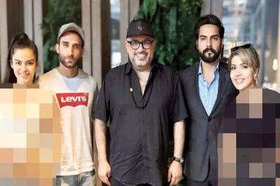عکس یادگاری رشیدپور با ضد فرهنگ