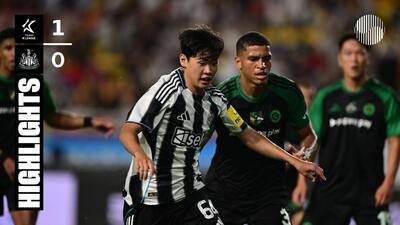 خلاصه بازی ستارگان لیگ کره جنوبی 1-0 نیوکاسل (دوستانه)