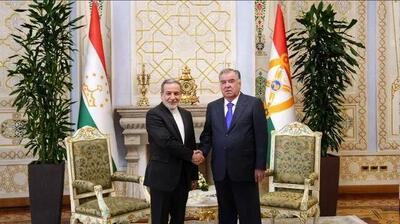 دیدار عراقچی با رئیس‌جمهور تاجیکستان