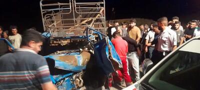 حادثه تصادف در محور دیمه به چلگرد یک مصدوم و یک فوتی داشت