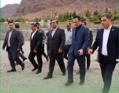 بازدید دبیر شورایعالی مناطق آزاد کشور از مجموعه ورزش های ساحلی ارس