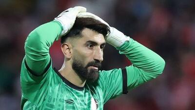 بیرانوند نقره‌داغ شد