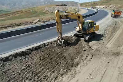 ویدیو/ ایمن‌سازی گردنه اسدآباد برای تردد زائران اربعین