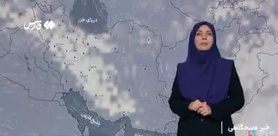 بارش‌های رگباری در برخی مناطق کشور