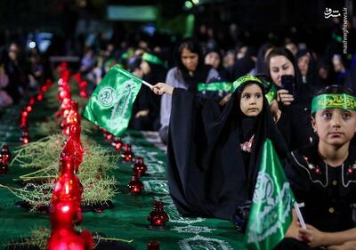 عکس/ برپایی بزرگترین سفره حضرت رقیه(س) در تهران