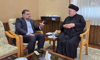 دیدار دبیرکل حزب نسل نو با حجت الاسلام شهرستانی 