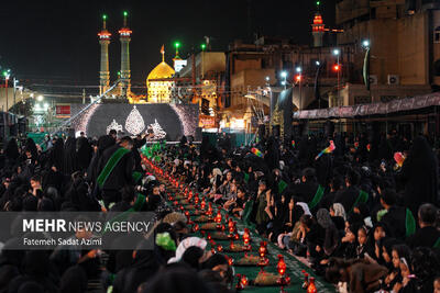 بزرگترین سفره حضرت رقیه(س) در قم