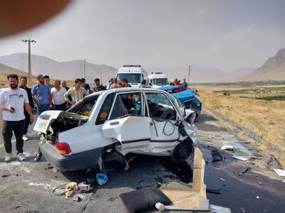 جاده پرخطر اراک - خنداب ۶ کشته و مصدوم بر جای گذاشت