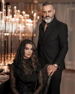 استایل جذاب همسر علیرام نورایی در کافه/ عکس