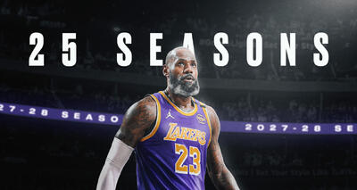 بسکتبال NBA | شاید لبران جیمز 25 فصل بازی کند! - پارس فوتبال