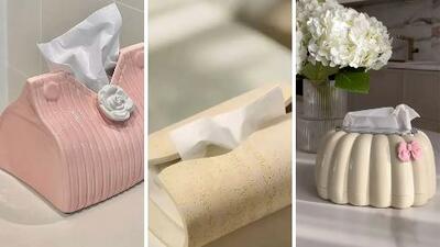 راهنمای خرید جا دستمال کاغذی لوکس برای دکوراسیون شیک + عکس